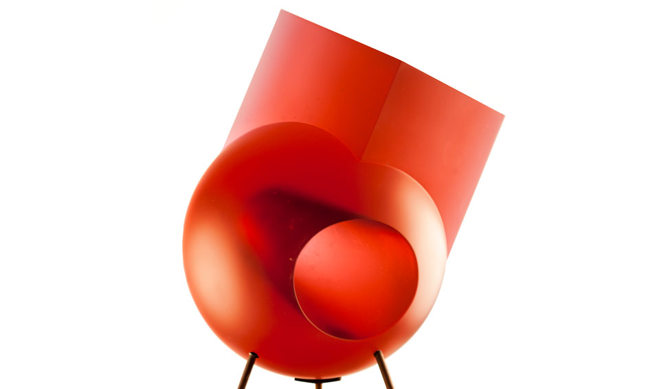 Escultura de vidrio Cometa II